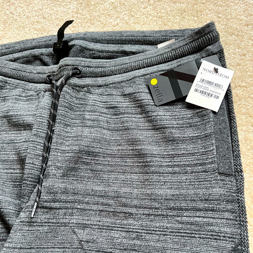 Zella Mens knit breathable joggers, size Large